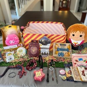 Harry Potter Gryffindor Easter Basket Hermione Wizarding World Fan Set